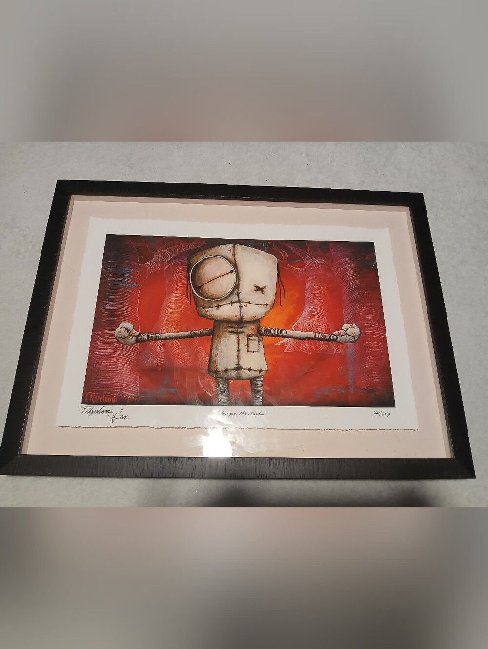Fabio Napoleoni Hand Signed Limited Edition Art Print